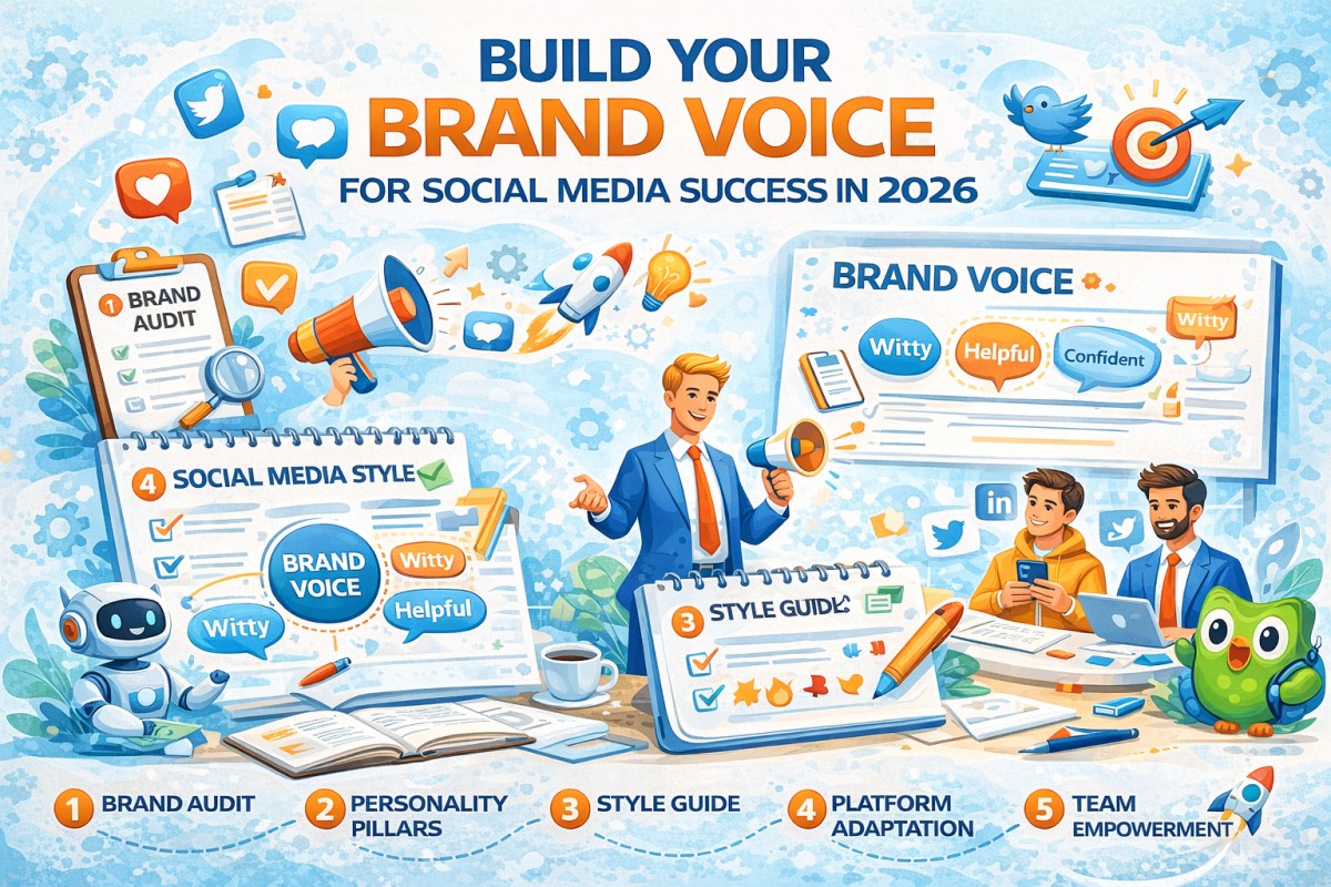 How to Build a Brand Voice for Your Social Media Marketing