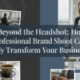 professional brand shoot